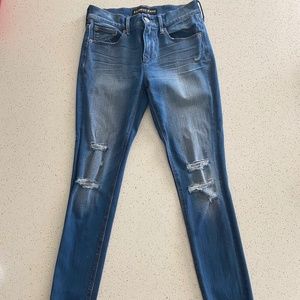 EXPRESS Distressed Jean Legging